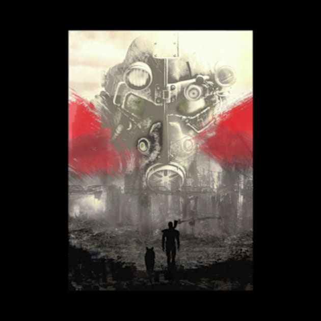 Fallout 4 Power Armor Video Gaming Art by selmaeelsharon