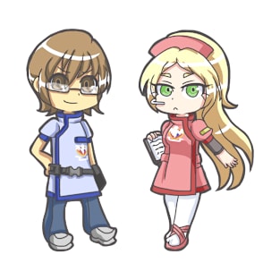 Chibi Derek + Angie T-Shirt