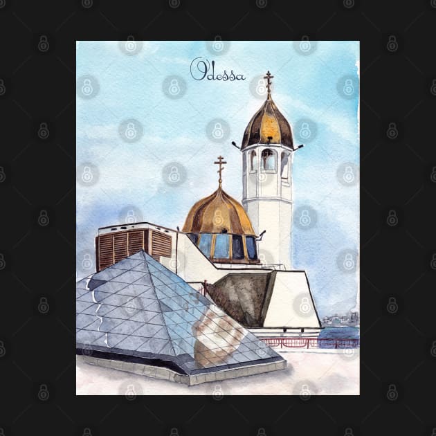 Odessa. St. Nicholas Seaside Church. Ukraine. by feafox92