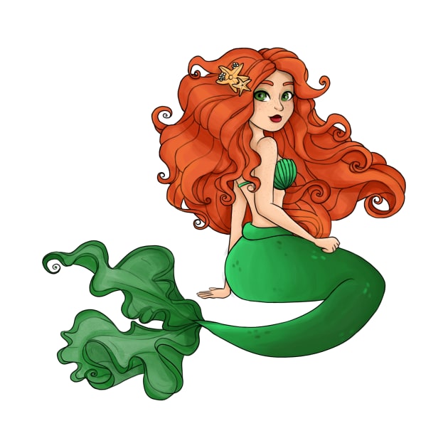 Irish Mermaid by Twkirky