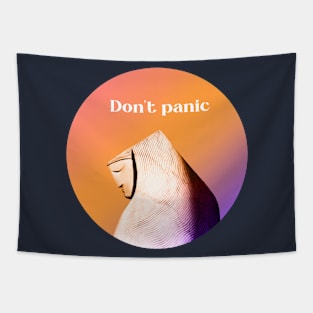 Don't Panic - Unisex Tapestry