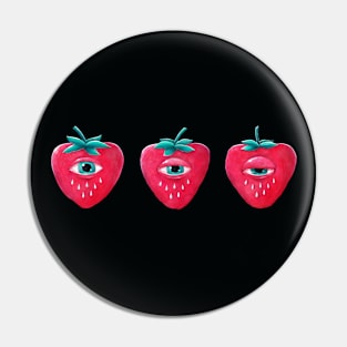 Cry Berry Pin