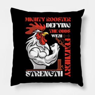 Mighty Rooster Pillow