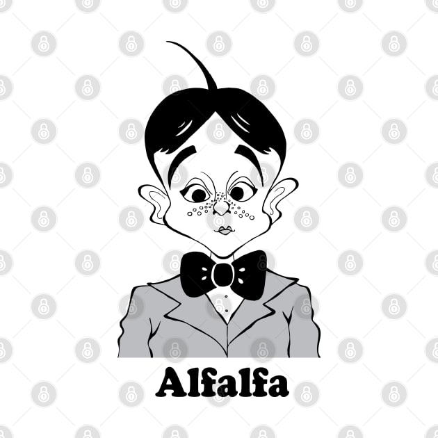 OUR GANG'S ALFALFA FAN ART! by cartoonistguy