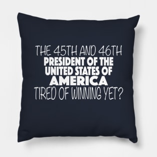 The 46th President United States of America Commemorative Donald Trump Pillow