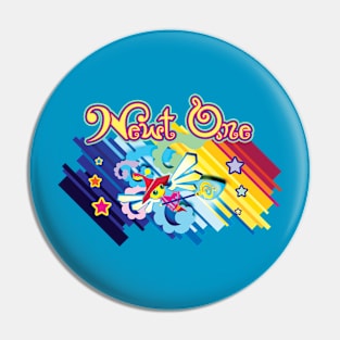 Newt One Colorful Sky Pin