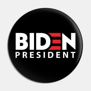 Biden president Pin