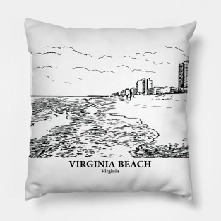 Virginia Beach - Virginia Pillow