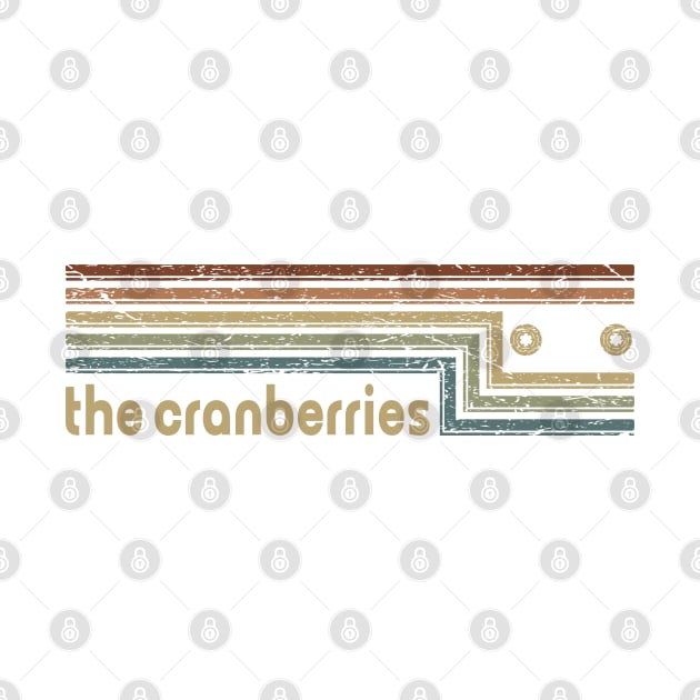 The Cranberries Cassette Stripes by casetifymask