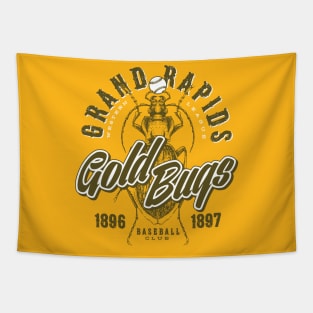 Grand Rapids Gold Bugs Tapestry