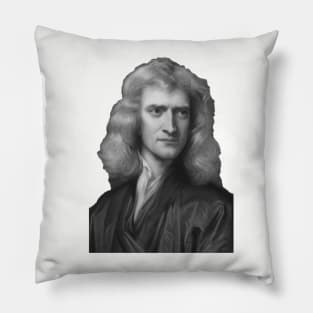 Sir Isaac Newton Pillow