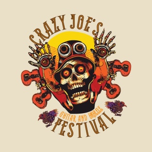 Crazy Joe’s Guitar & Ukulele Festival T-Shirt