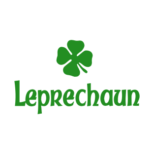 Leprechaun Shamrock Design T-Shirt