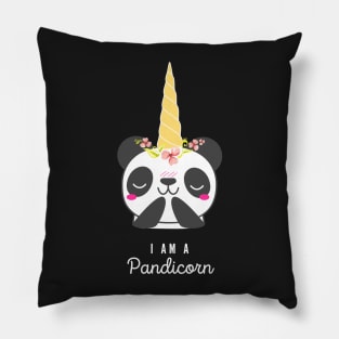 I am a Pandicorn Pillow