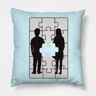 Missing puzzle piece Pillow