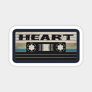 Heart Mix Tape Magnet