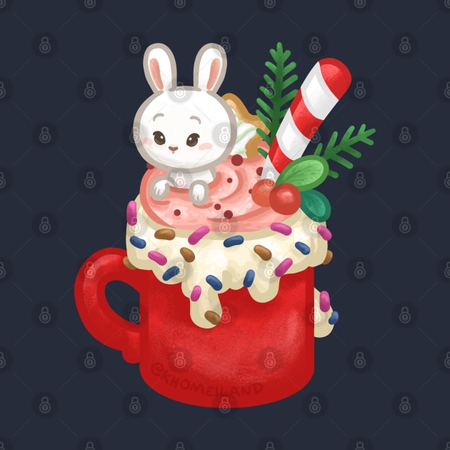 Bunny Christmas Drink by Khotekmei