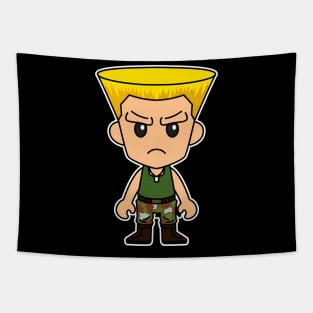 Chibi Guile Tapestry