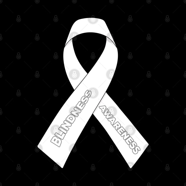 Blindness Awareness Ribbon by DiegoCarvalho