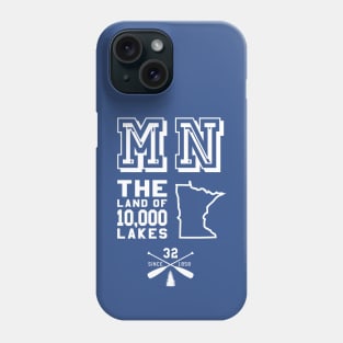 Minnesota MN Land of 10,000 Lakes Phone Case