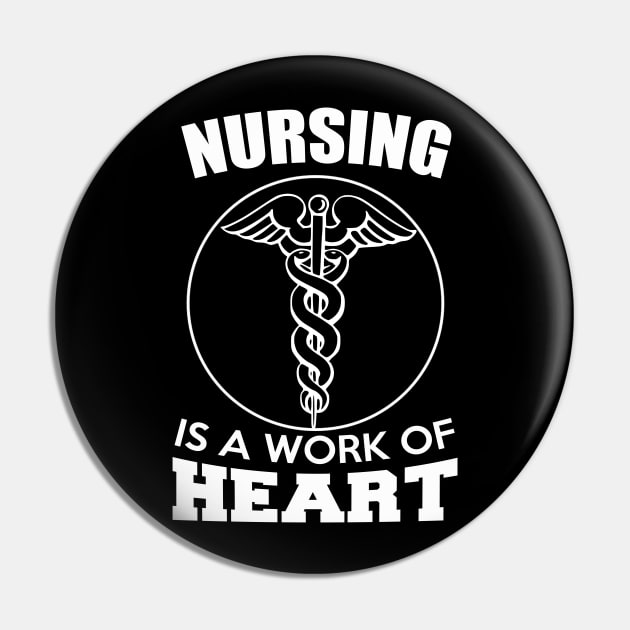 Nursing Heart Pin by Dojaja