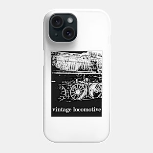 Vintage locomotive Phone Case