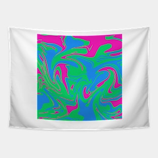 Polysexual pride (marble vibes) Tapestry