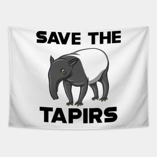 Tapir - Save the tapirs Tapestry