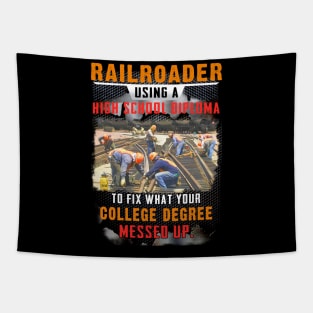 Railroader Tapestry