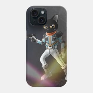 Cat space soldier Phone Case