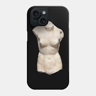 Classical Art Female Nude Body Sculpture Phone Case