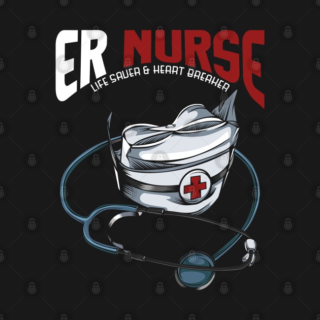 Nurse - Life Saver & Heart Breaker Stethoscope by Lumio Gifts