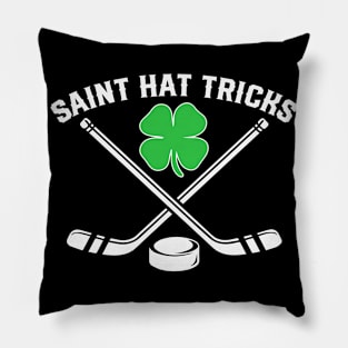 Saint Hat Tricks - st Patrick's day Pillow