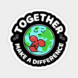 Thanksgiving -  Together Make a Difference Magnet