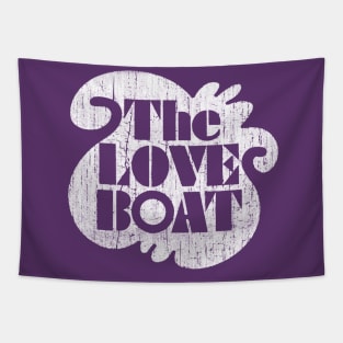 The Love Boat Cracked Tapestry