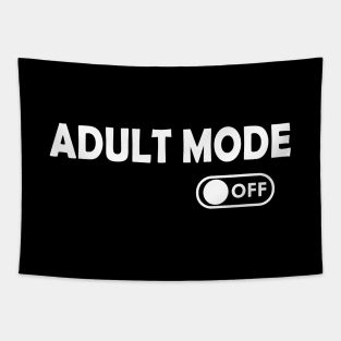 Adult Mode Off Tapestry