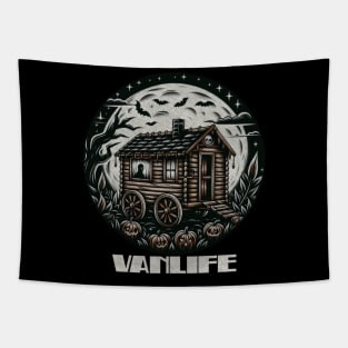 Spooky Vanlife Tapestry