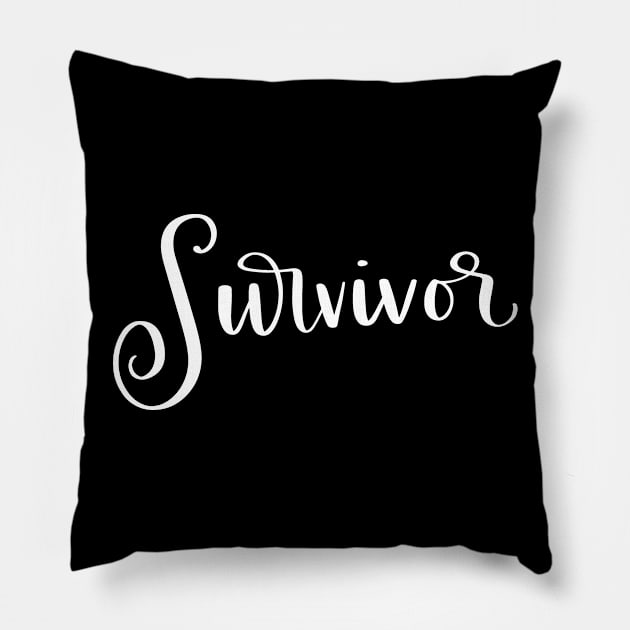 Survivor Pillow by StacysCellar