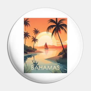 BAHAMAS Pin