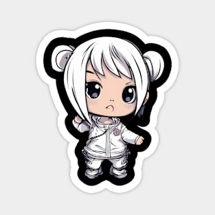 Sweet Innocent Chibi Kawaii Girl Magnet