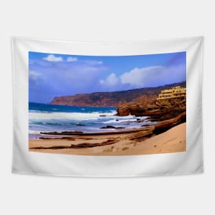 are you here? Guincho beach Tapestry