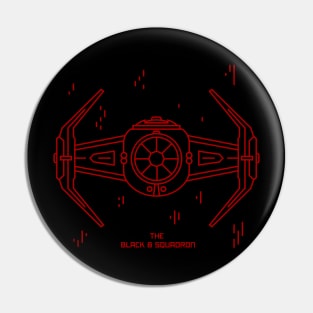 The Black 8 Squadron Pin