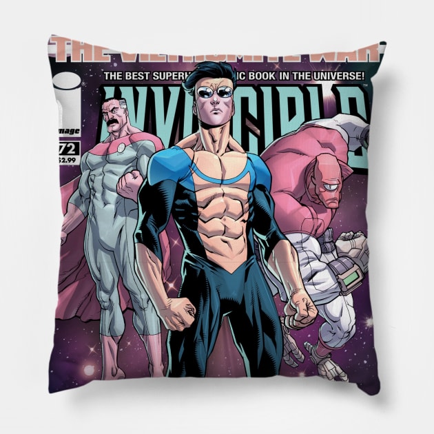 invincible poster Pillow by super villain