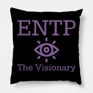 ENTP The Debater MBTI types 4C Myers Briggs personality gift with icon Pillow