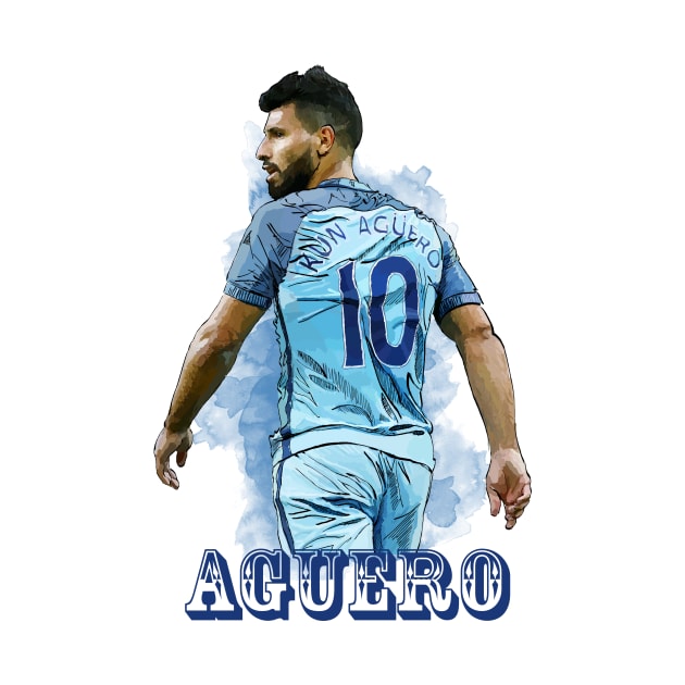 Sergio Kun Aguero by armaan8014