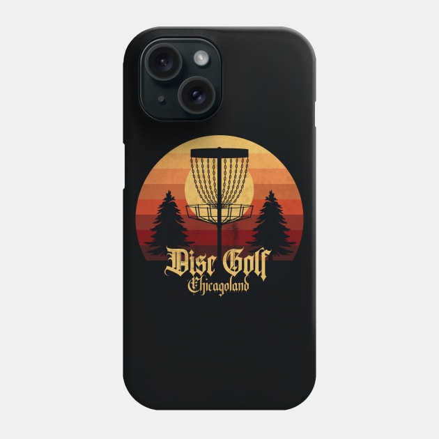 Disc Golf Chicagoland Phone Case by CTShirts