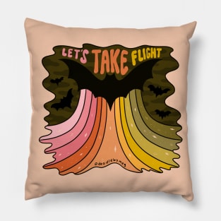 Let's Take Flight Pillow