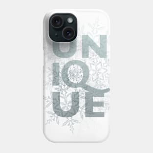 I AM UNIQUE-VORTEX SHIRT Phone Case