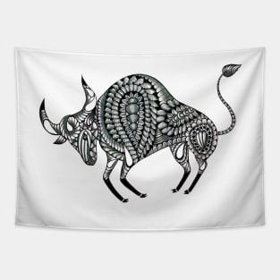 Ornate Bull Tapestry