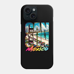 Cancun Mexico Summer Vacation Phone Case